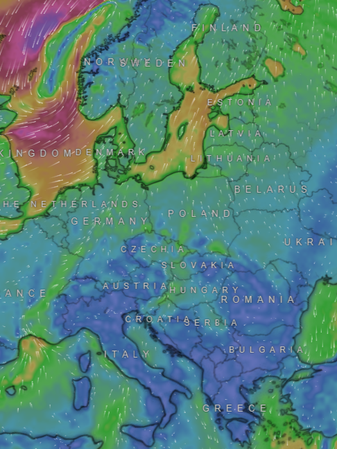Atmospheric trajectory and wind analysis